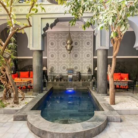 Riad Des Mile Nuits Vila Marraquexe Exterior foto