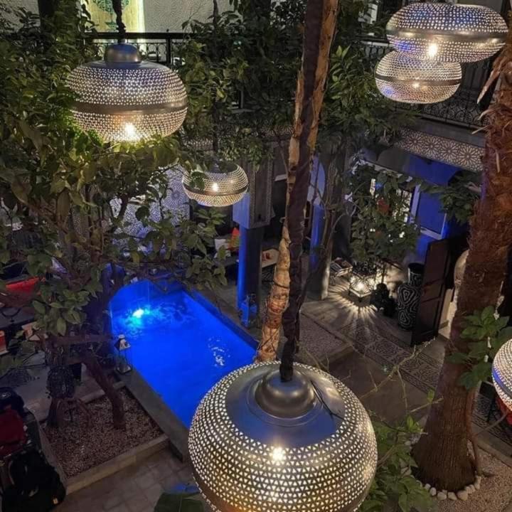 Riad Des Mile Nuits Vila Marraquexe Exterior foto